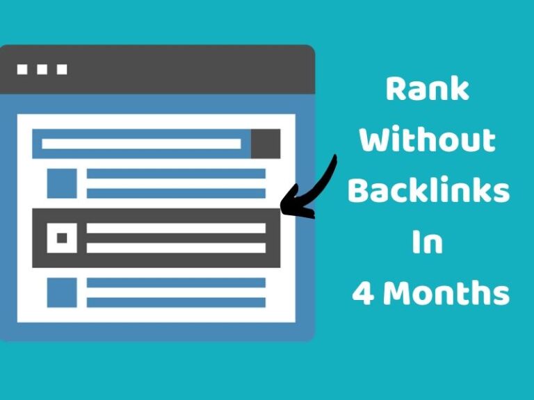 Can I Rank Without Backlinks?