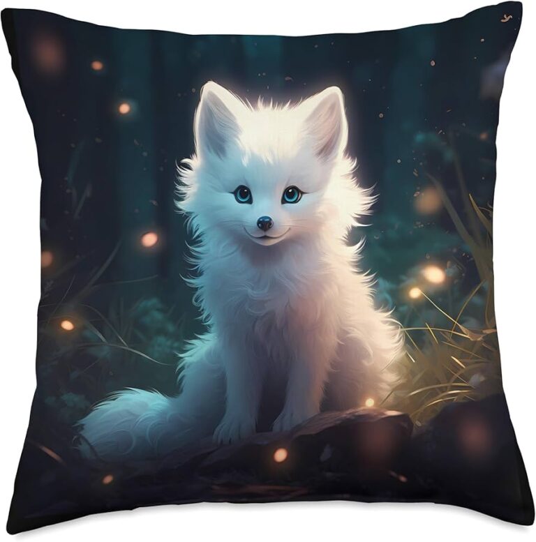 Christmas Collection – Arctic Fox Cushion Small