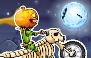 Moto X3M Spooky Land